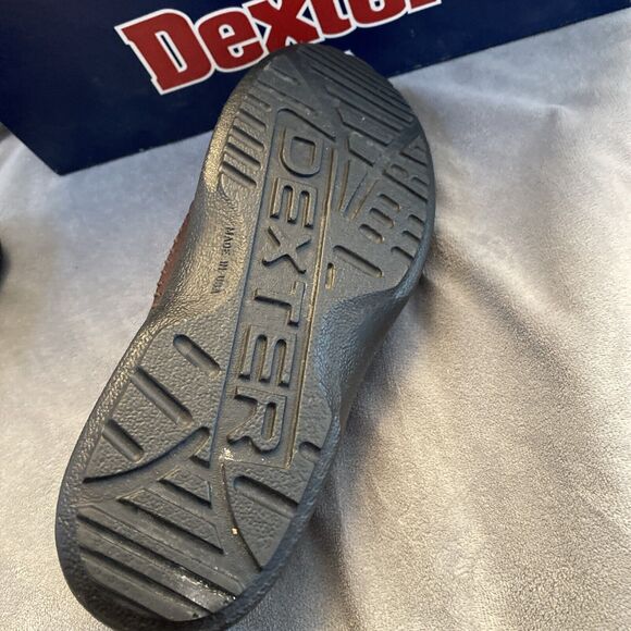 Walk Mocs By Dexter Size 7 1/2M Vintage Made In USA Slip On Leather - Picture 11 of 16